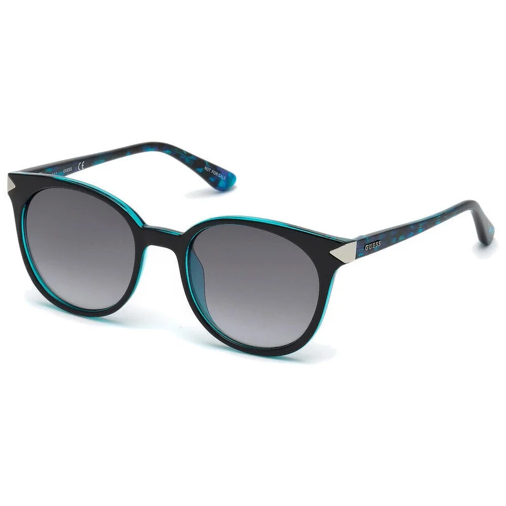 NWT GUESS 7550 5290B Sunglasses Blue Sunglasses